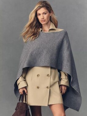 Anthropologie Mare Mare Knit Poncho